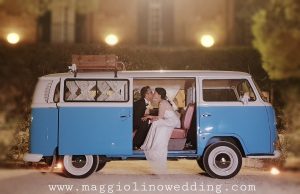 Pulmino volkswagen per matrimonio cerimonie eventi addio al celibato nubilato a Salerno Napoli Avellino Caserta Benevento